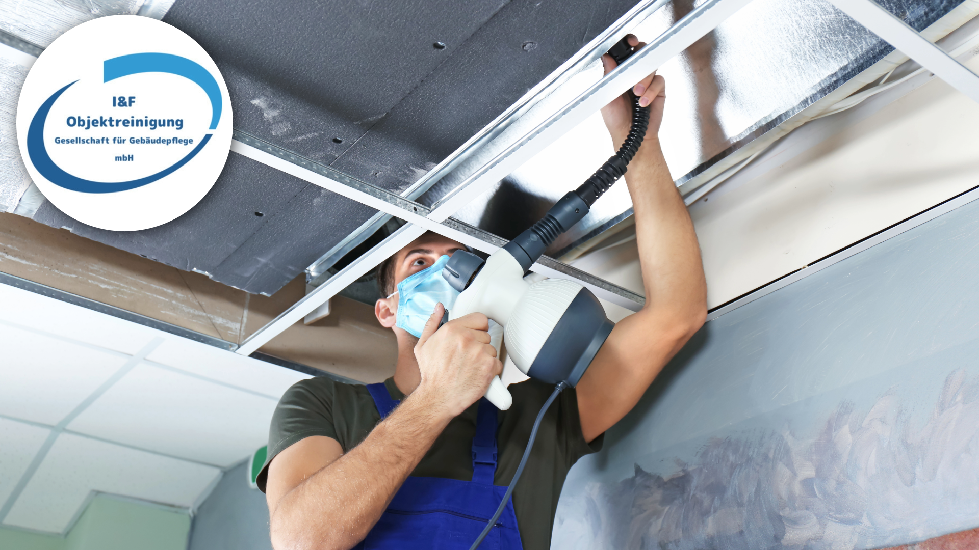 Deckenreinigung Hallendecken Akustikelemente Ingolstadt